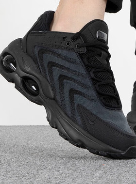 Nike耐克黑色黑武士运动鞋男AIRMAX缓震气垫跑鞋软底休闲鞋DQ3984