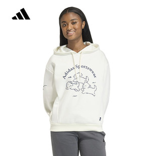 adidas阿迪达斯女子POP ART HD运动休闲套头衫卫衣KB7223