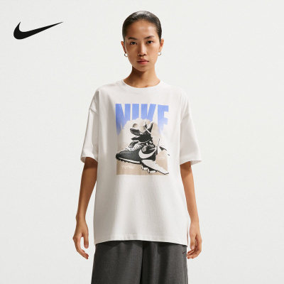 NIKE耐克女子印花T恤夏季