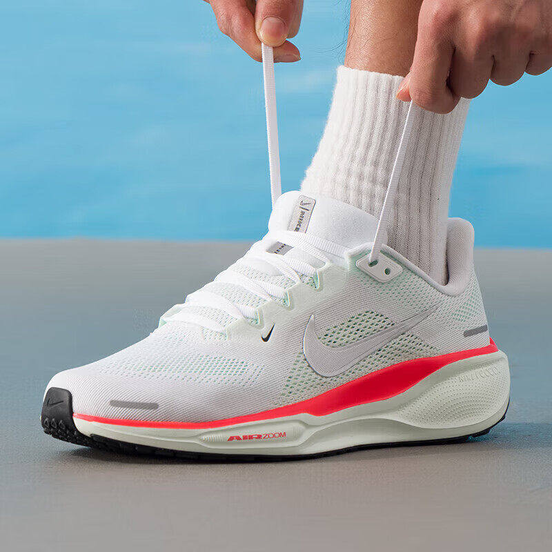 NIKE耐克运动鞋男鞋正品正品秋季飞马41透气红色训练跑步鞋FD2722