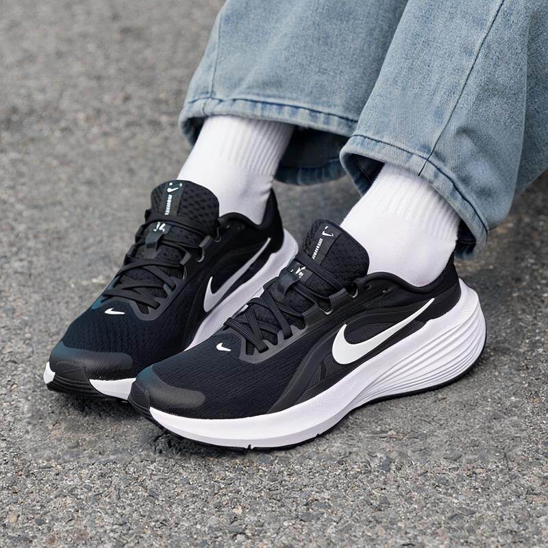 Nike耐克鞋子黑色跑步鞋运动鞋冬季正品女鞋DOWNSHIFTER 14网面鞋