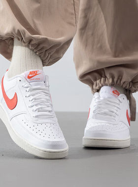 新款耐克鞋子NIKECOURT VISION女鞋低帮板鞋复古运动鞋轻便休闲鞋