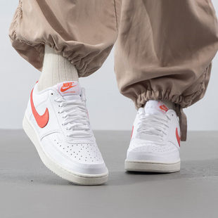 新款耐克鞋子NIKECOURT VISION女鞋低帮板鞋复古运动鞋轻便休闲鞋