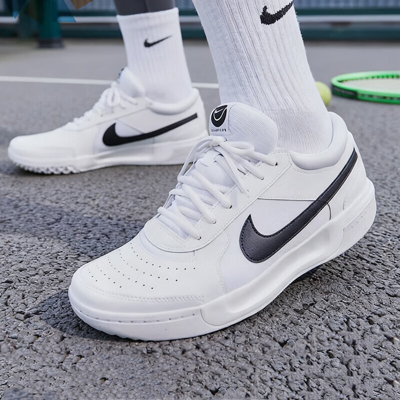 NIKE耐克白色板鞋男鞋正品复古经典轻便透气休闲网球运动鞋DV3258