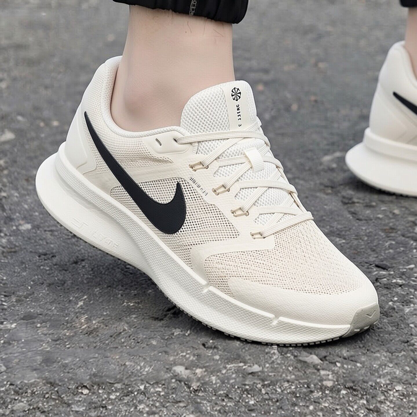 Nike耐克鞋子秋季新款跑步鞋RUN SWIFT 3运动鞋厚底男鞋透气网鞋