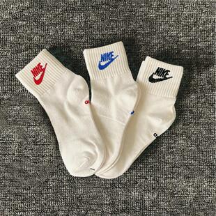 Nike耐克袜子男袜针织中筒袜女袜潮流短袜新款休闲袜薄款运动棉袜