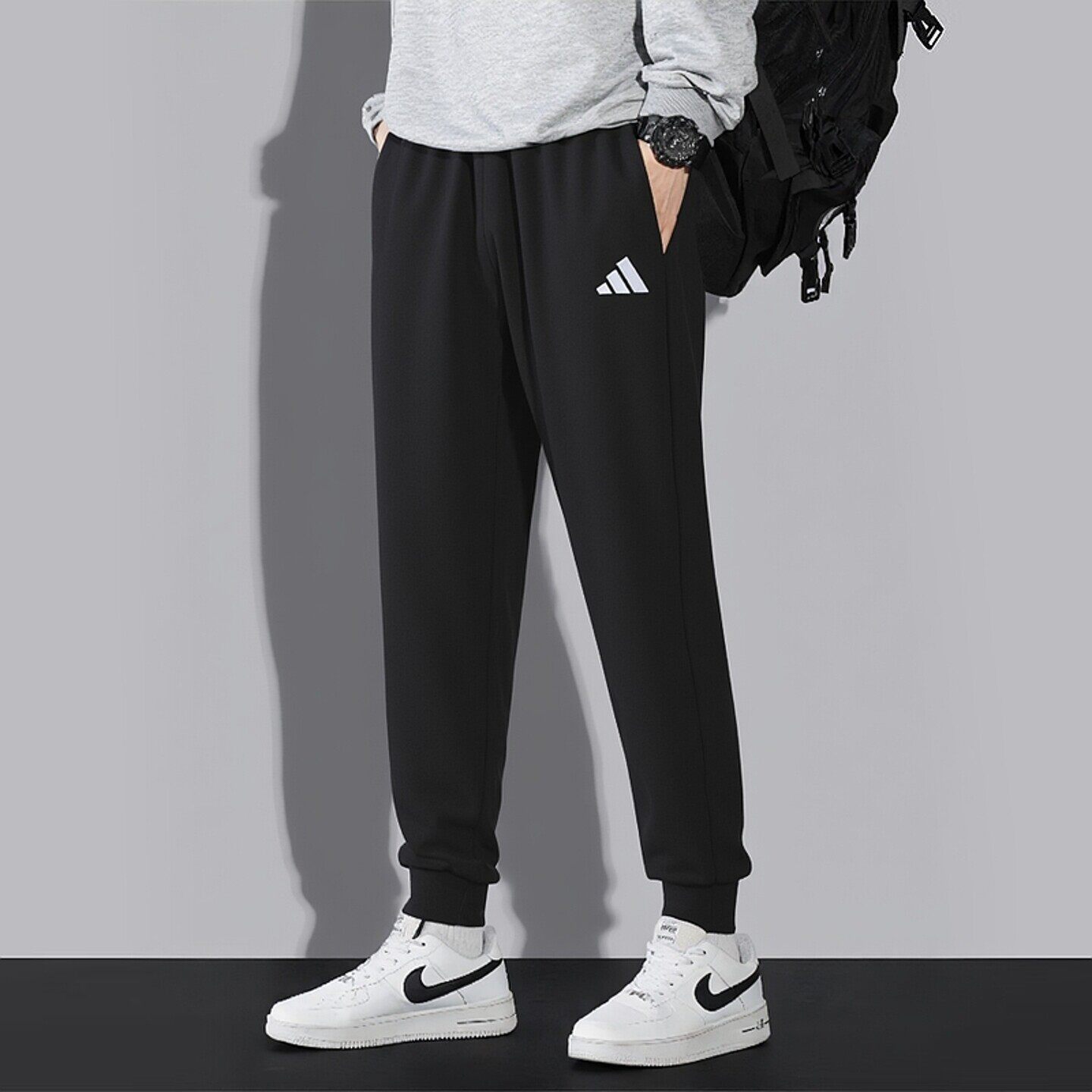 Adidas阿迪达斯运动裤男