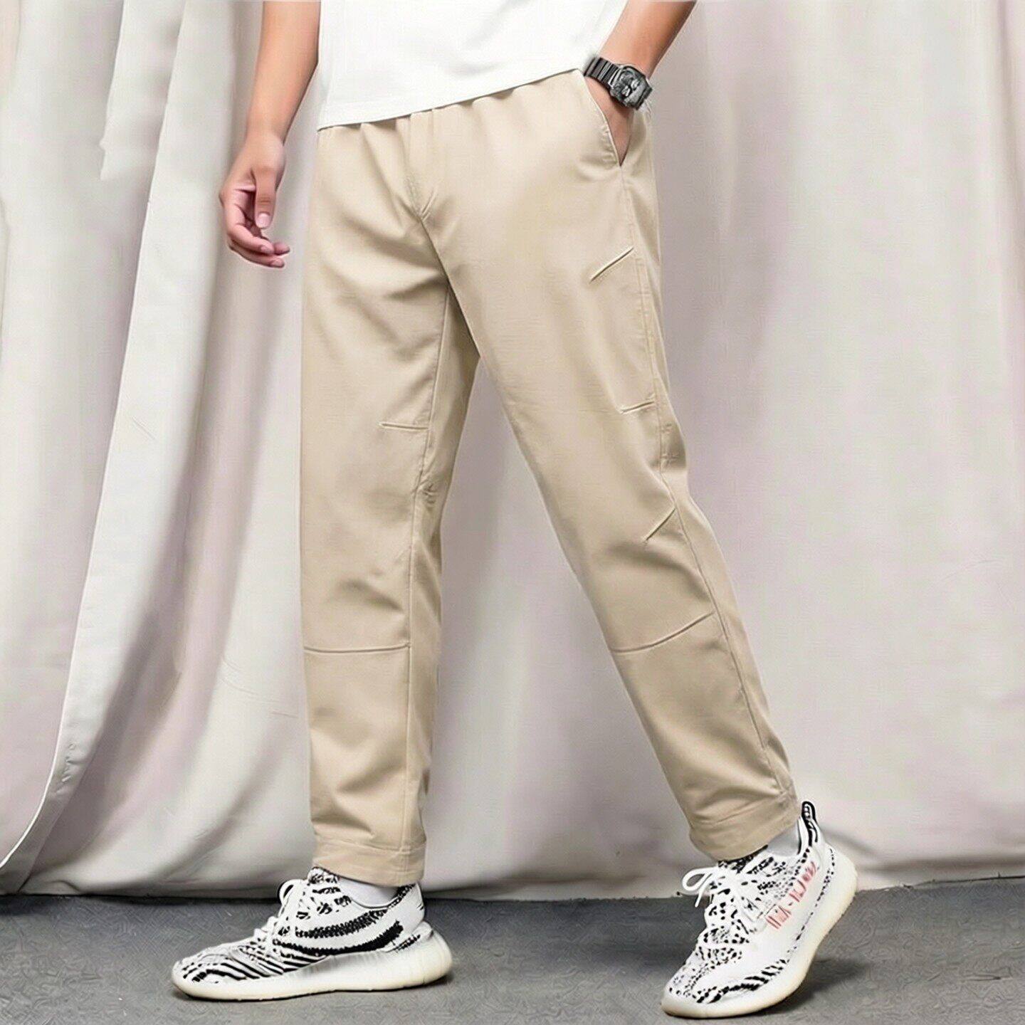 Nike耐克裤子卡其色长裤