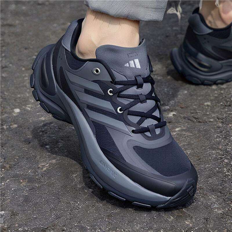 阿迪达斯男鞋秋季新款增高复古机能缓震千层跑步MAXXWAVY老爹鞋