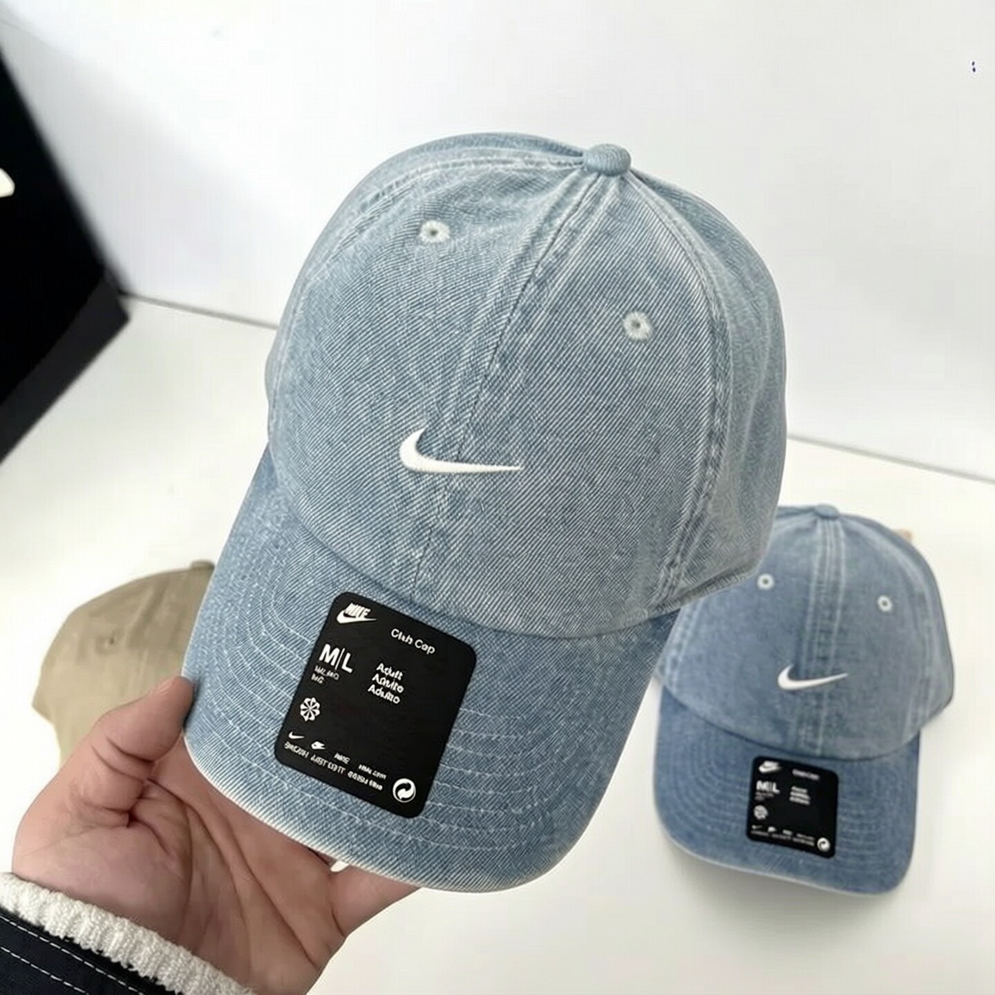 nike耐克棒球帽男女夏季大头围美式运动鸭舌帽复古遮阳透气帽子女