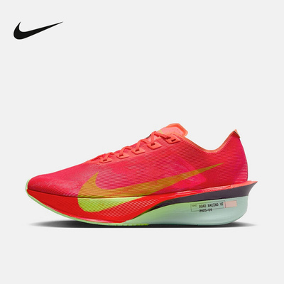 Nike耐克男鞋红色VaporFly NEXT% 4代马拉松碳板跑步鞋HF6414-600