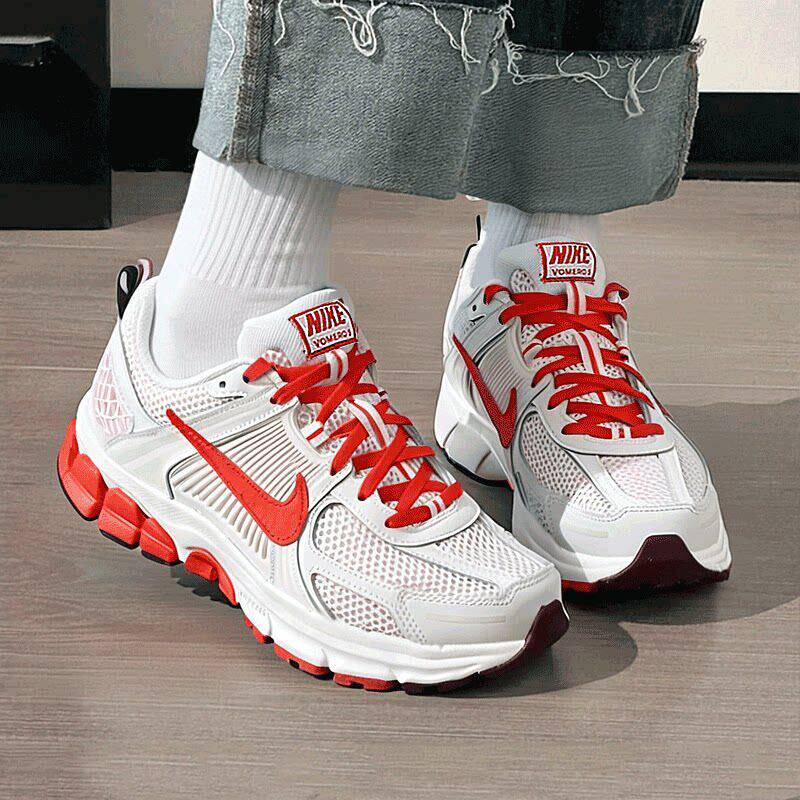 Nike耐克鞋子正品红色女鞋春季正品运动鞋厚底老爹鞋网面休闲跑鞋