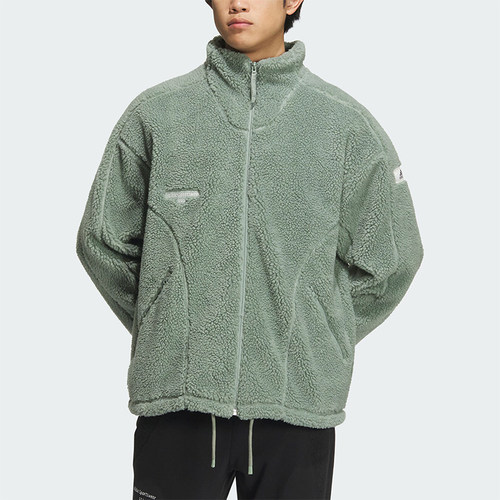 Adidas/阿迪达斯正品正品男女时尚简约保暖立领外套IQ1368