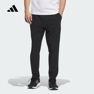 阿迪达斯正品夏季新款男子运动健身训练速干长裤9分裤 JD5231