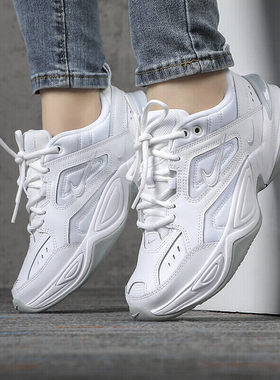 Nike耐克鞋子M2K TEKNO女鞋厚底小白鞋秋季新款运动鞋跑鞋老爹鞋