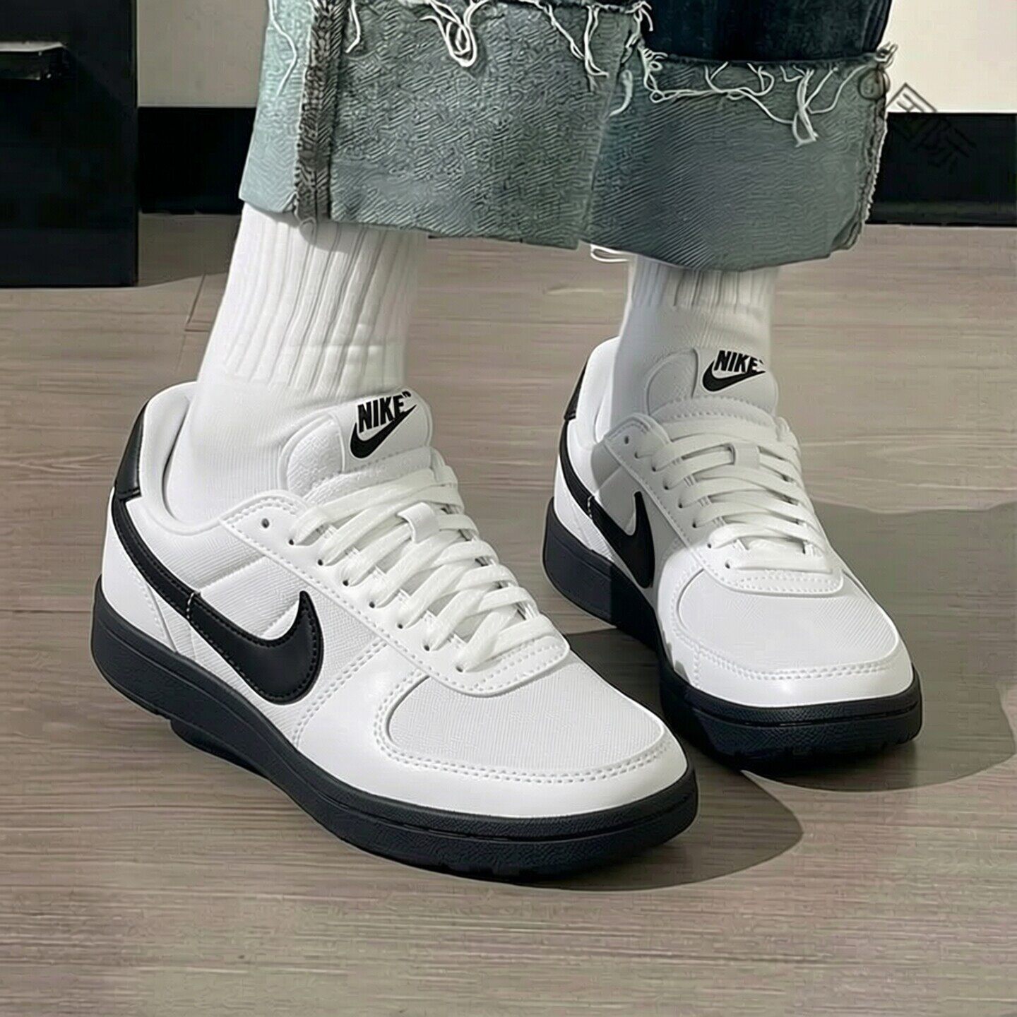 Nike耐克鞋子2026年新款运动鞋复古休闲鞋透气网面女鞋薄底德训鞋