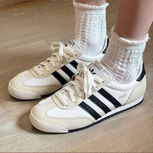 阿迪达斯阿甘鞋女鞋新款薄底低帮复古韩版休闲鞋德训板鞋女IH1321