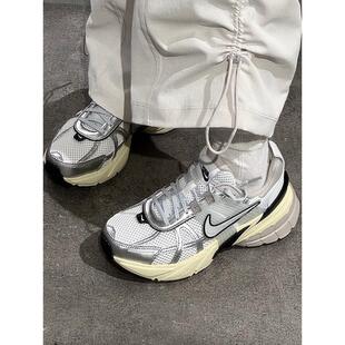 Nike耐克鞋子正品V2K女鞋厚底运动鞋新款老爹鞋跑步鞋网鞋FD0736