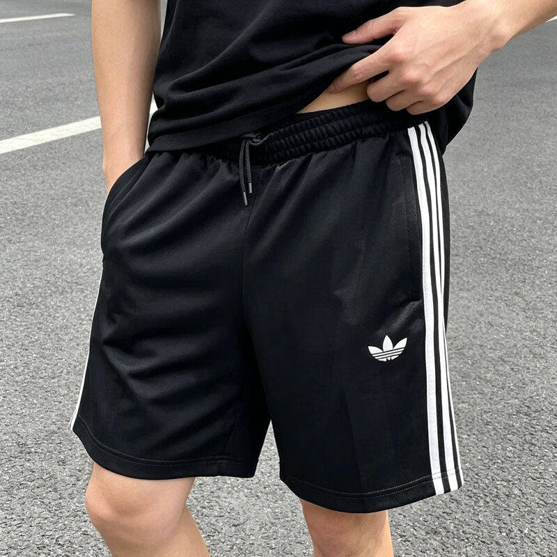 阿迪达斯三叶草短裤男裤夏季正品运动裤透气舒适宽松五分裤休闲裤