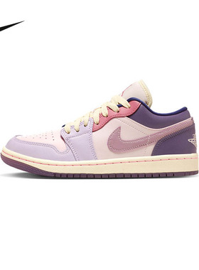 Nike耐克女鞋JordanAJ1烟雾灰小迪奥缓震休闲板鞋篮球鞋DC0774