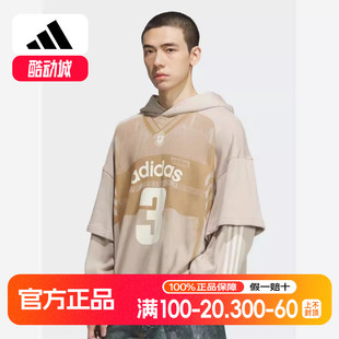 KC2608 2025冬男连帽卫衣 阿迪达斯 adidas