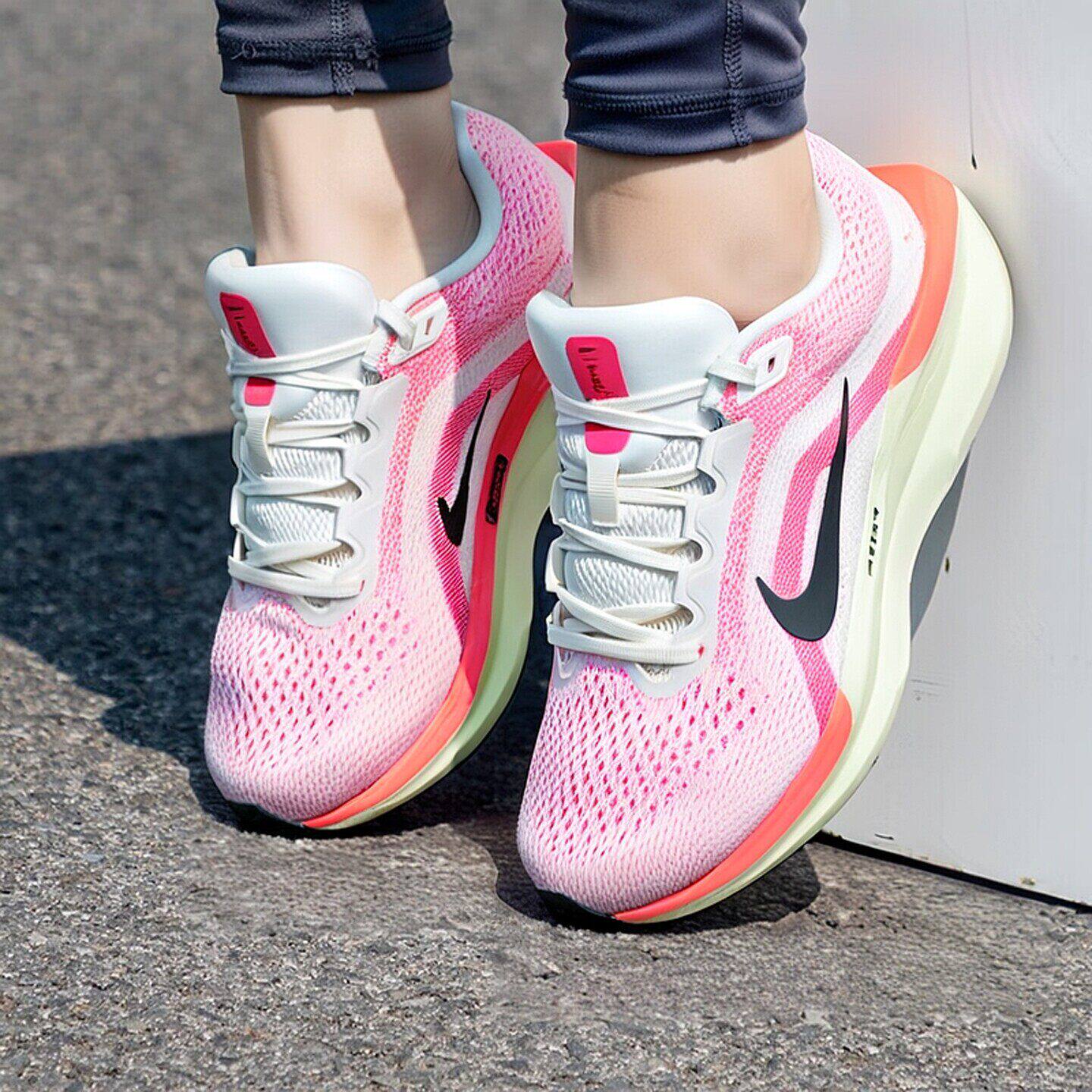 粉色女鞋Nike耐克鞋子AIR WINFLO 11跑步鞋透气网面鞋新款运动鞋