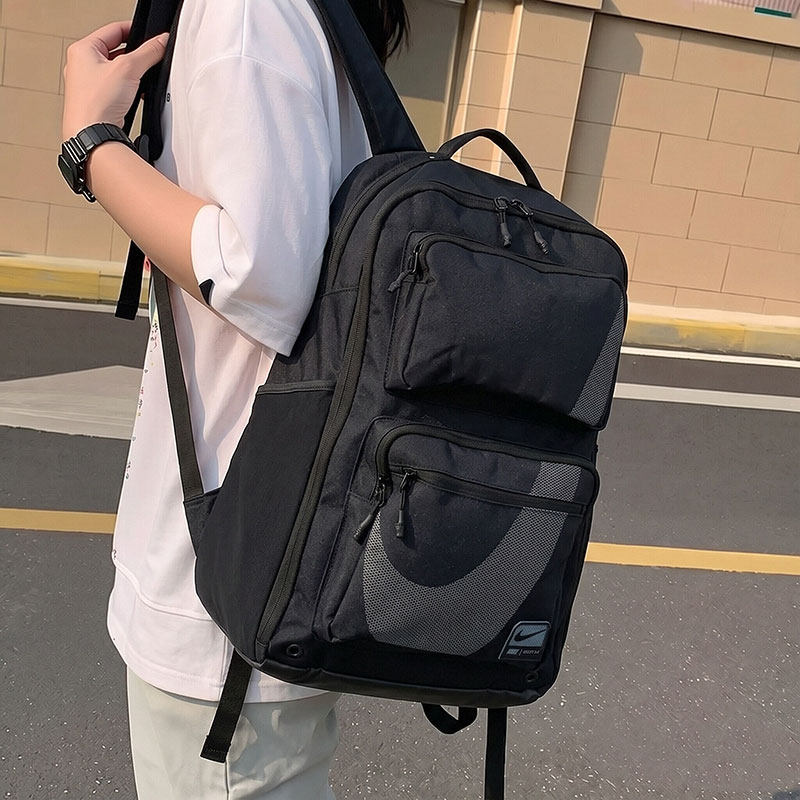 Nike耐克潮流款双肩包新款学生书包户外登山背包男女多口袋运动包