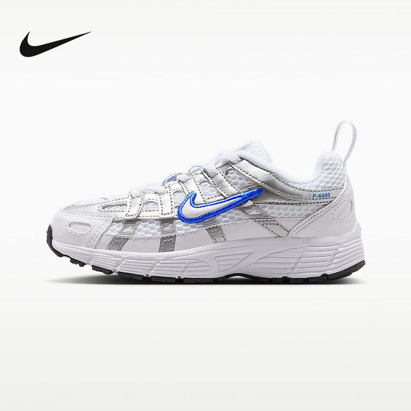 NIKE耐克童鞋正品P-6000幼童缓震抓地透气休闲运动鞋T IO7469-100