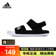 Adidas阿迪达斯男鞋女鞋正品夏季新款运动鞋魔术贴沙滩凉鞋F35416