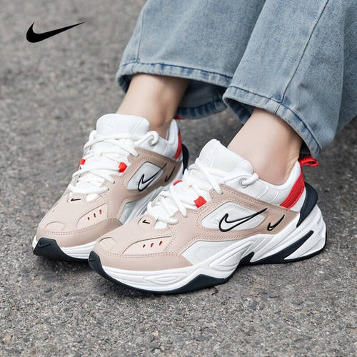 冬季正品女鞋Nike耐克鞋子M2K运动鞋厚底跑步鞋轻便旅游鞋休闲鞋