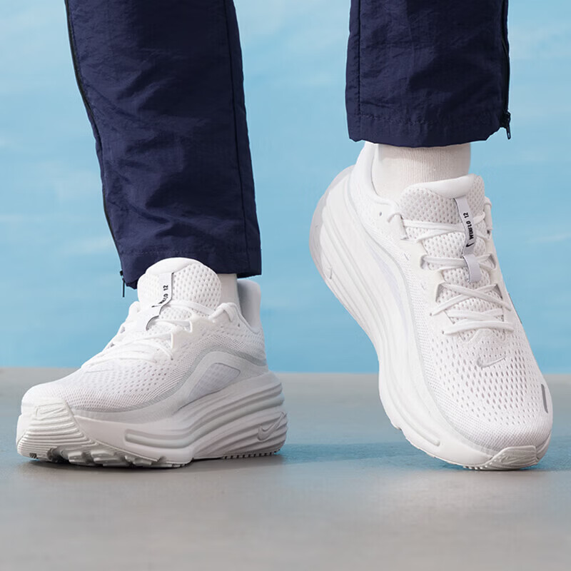 Nike耐克正品男女跑步鞋轻便透气减震缓震休闲运动鞋白色情侣鞋