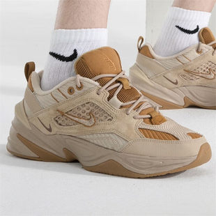 复古跑步运动休闲老爹鞋 NIKE耐克复古男鞋 M2K TEKNO 缓震跑步鞋