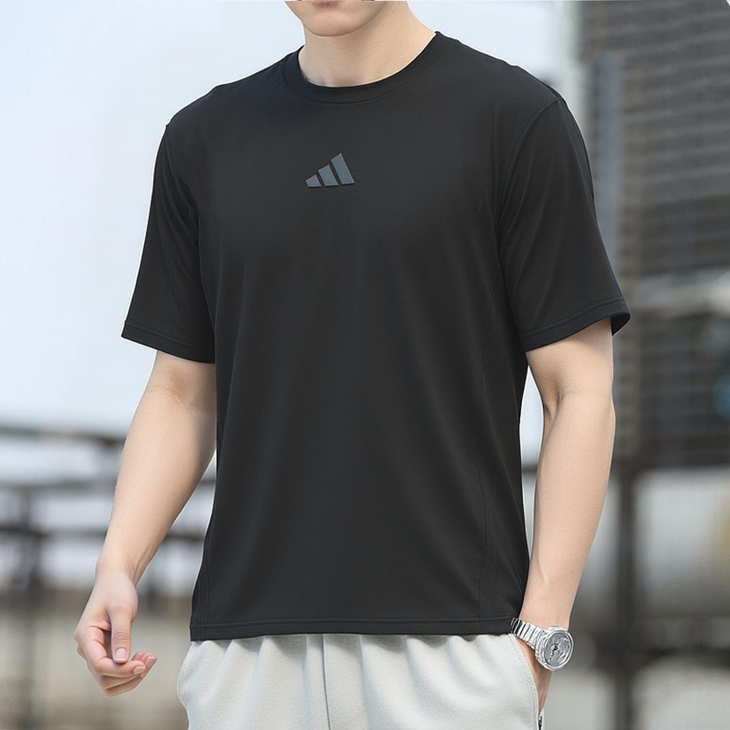 正品阿迪达斯夏季男速干