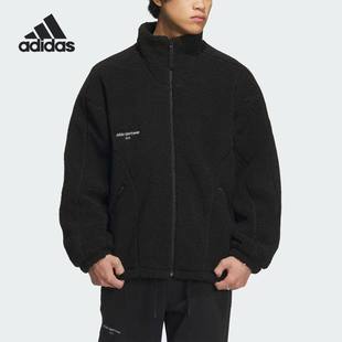 Adidas阿迪达斯ST GF BOA JKT男女冬季保暖摇粒绒夹克外套 IQ1366