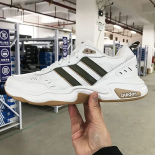 复古透气运动鞋 adidas阿迪达斯男鞋 秋季 新款 HQ1827 缓震跑步老爹鞋