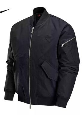 NIKE耐克Jordan男子夹克正品春季休闲保暖立领棉服 HF9326-010