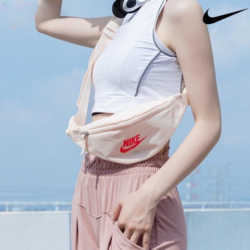 Nike耐克正品腰包便携斜挎包户外旅游休闲包男运动包胸包女DB0488