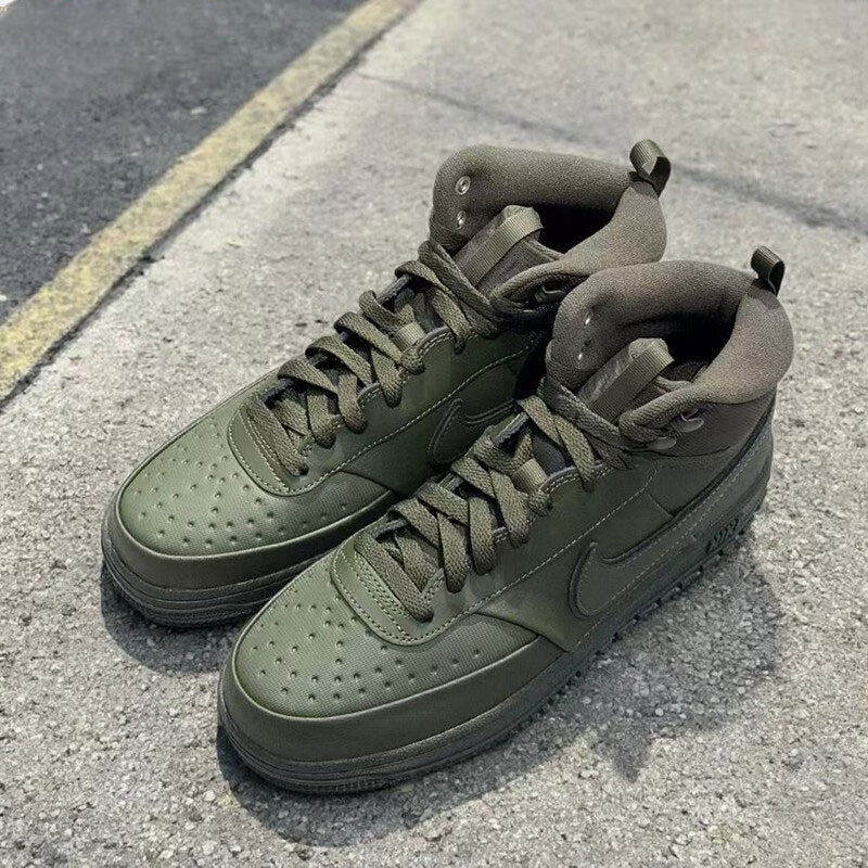 NIKE耐克加厚板鞋男鞋冬季正品运动鞋COURT保暖中高帮缓震休闲鞋