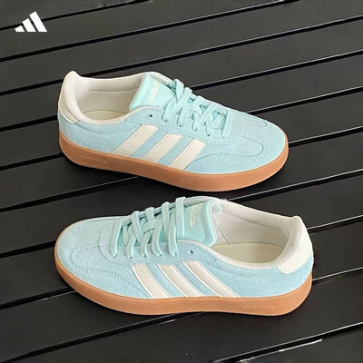 正品阿迪达斯女鞋新款德训鞋休闲蓝白色ARREDA低帮复古板鞋JQ4238