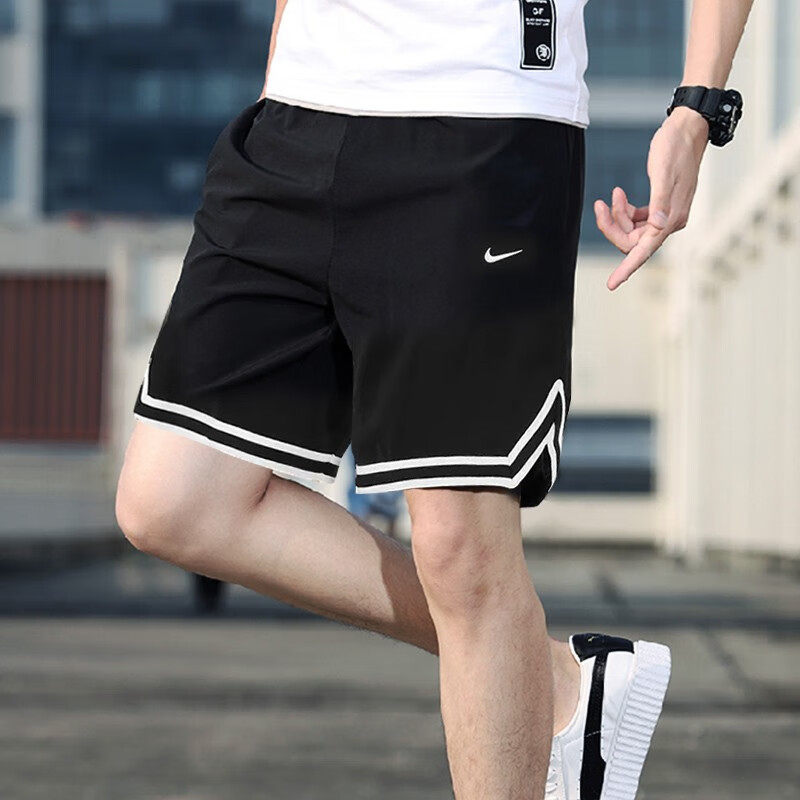 Nike耐克短裤男裤25正品詹姆斯同款篮球裤训练裤健身裤宽松运动裤