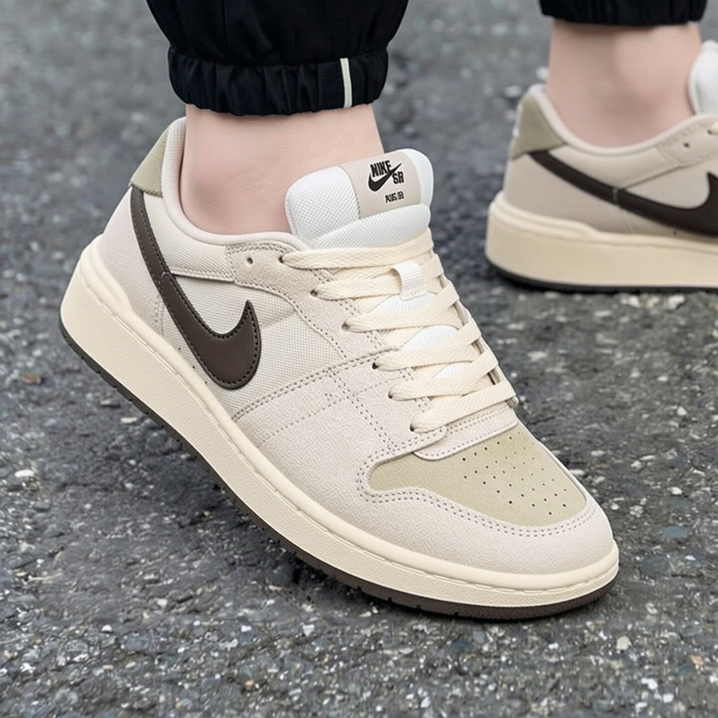 翻毛皮耐克鞋子NIKE SB CODE 58低帮板鞋新款轻便休闲鞋透气男鞋