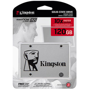 A400 Kingston 高速SSD 金士顿 120G台式 机固态硬盘sata3 UV400