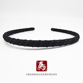 正马老马发饰头饰8克零压力防滑洗脸黑色发窟女针织细款 头箍发箍