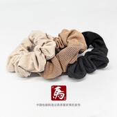 正马发饰小号中号大肠无痕不伤发百搭头饰马尾黑色橡皮筋发圈头绳