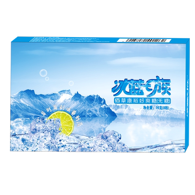 无糖薄荷糖强劲清凉10级防戒犯困