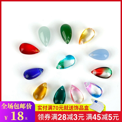 Стеклянная подвеска, аксессуар для волос, китайская шпилька