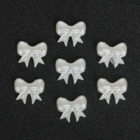 Плоское дно без отверстий, бантик 14х12мм, около 100 шт.