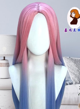 cos假发 Alien Stage异形舞台MIZI 美智cosplay假发染色渐变 定做