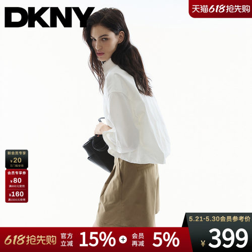 100%棉收腰宽松长袖衬衫短外套