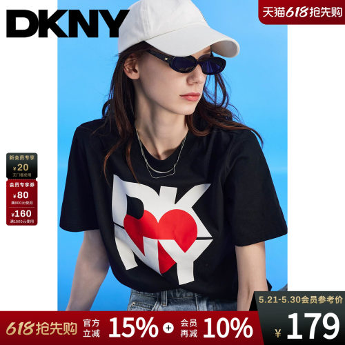 短袖T恤女纯棉字母印花简约
